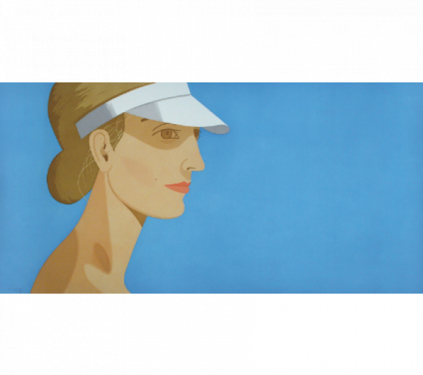 ALEX KATZ (Nueva York, 1927) White Visor, 2003. 