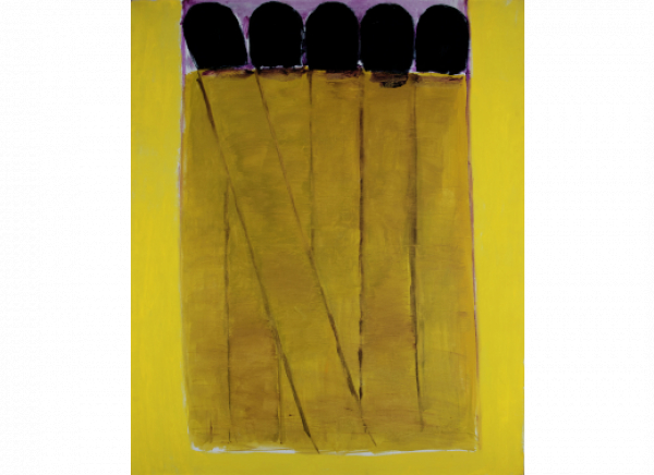 JOSÉ GUERRERO (Granada, 1914 - Barcelona, 1991) Yellows contained, 1970