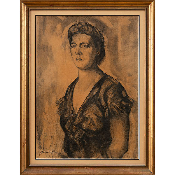 "Dama"   GUSTAVO DE MAEZTU (Vitoria, 1887- Estella, 1947) 