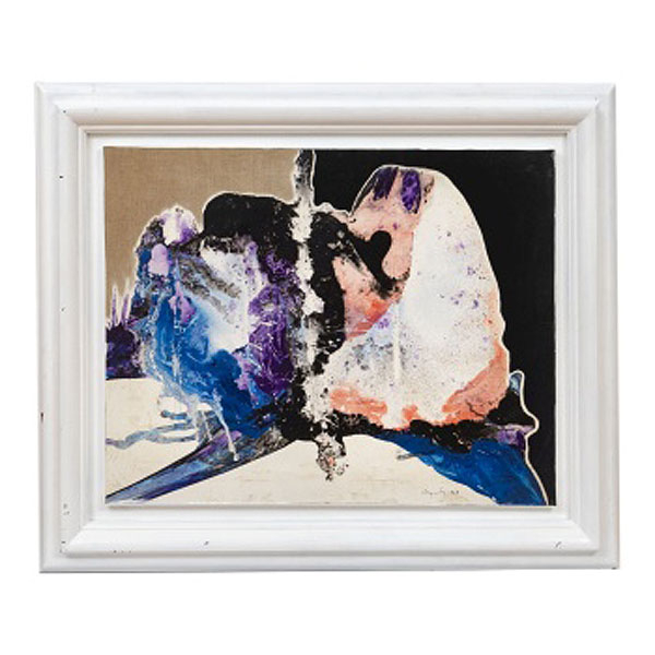 AUGUST PUIG  (1929-1999) "Abstracto "