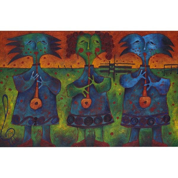 Rino – Las Primas – Mixta sobre Madera