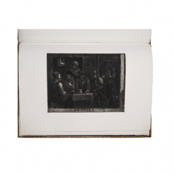 Ricardo Baroja.   "GRABADOS" Ed. Amaia, 1991-92. 18 grabados al aguafuerte