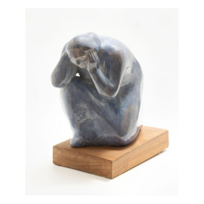 ARTURO ACEBAL IDIGORAS   (Buenos Aires 1912 - Bilbao 1978)  &quot;Figura&quot;  Firmado: Acebal - 70 