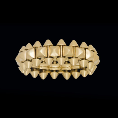 Anillo CARTIER "Clash".  En oro amarillo de 18 K. 