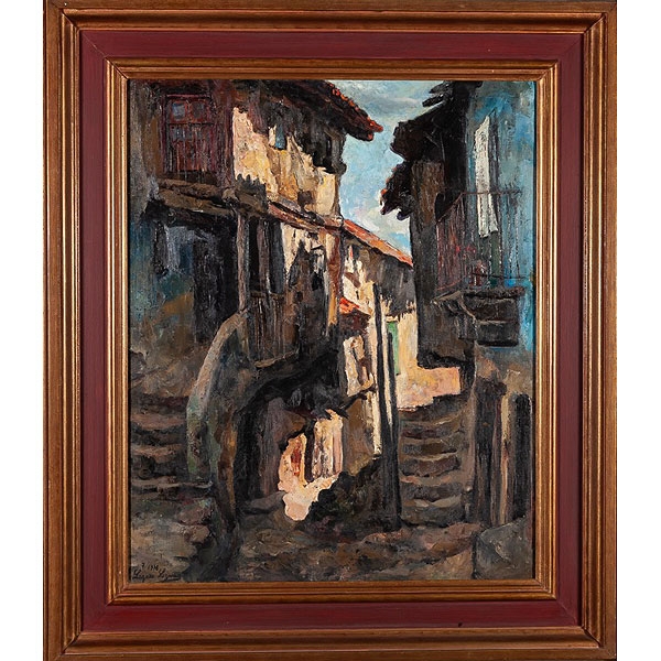 Bonifacio L&aacute;zaro Lozano (Portugal, 1906 - Badajoz, 1999) "Miranda del Casta&ntilde;ar"