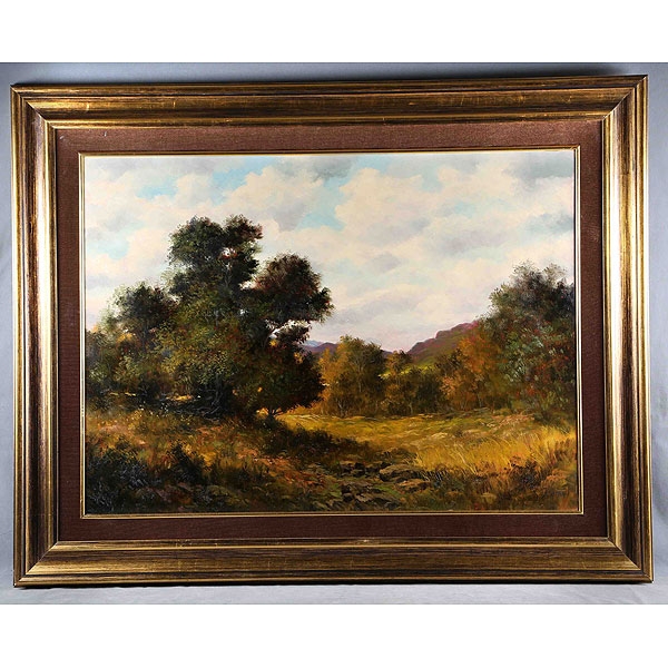 HERNÁNDEZ &quot;CARAL&quot;, ALBERTO. &quot;Paisaje de Gredos&quot;