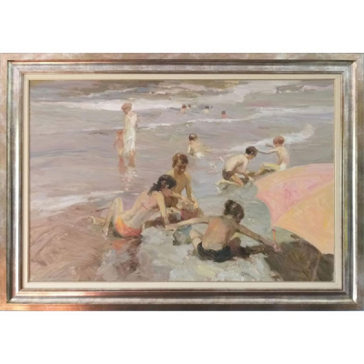 Luis Giner Bueno. (Godella, Valencia 1935) óleo sobre lienzo firmado en el ángulo inferior izquierdo.