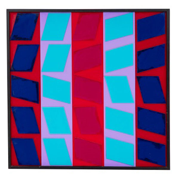 ANGEL CASAS  (Escuela Española S. XX) "Composición óptica"