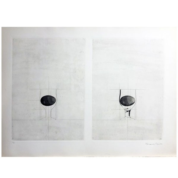 Hernández Pijoan - Grabado firmado y númerado por el autor a lápiz.