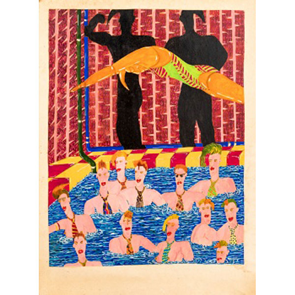 JULIÁN  VALLEJO  (Bilbao 1955) "Juegos Olímpicos"