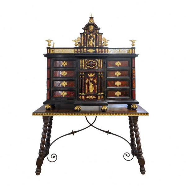 Importante Bargue&ntilde;o Napolitano S. XVII.  