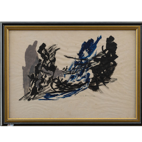 " Composición" MARÍA PAZ JIMENEZ (Valladolid, 1909 - San Sebastián, 1975)