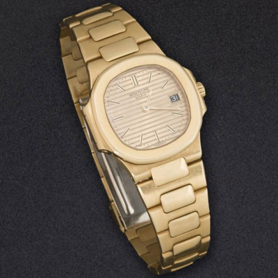 Reloj de pulsera para señora marca PATEK PHILIPPE, modelo Nautilus. 