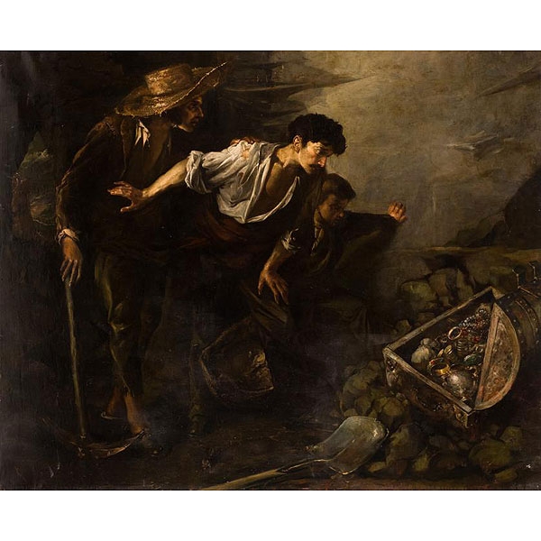 Jose María Rodríguez Losada.  "¡El tesoro!".