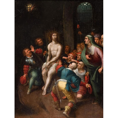 Cículo de Frans Franken. Ecce Homo