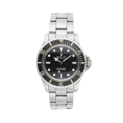 Reloj Rolex Submariner &laquo;Non-Serif&raquo; Oyster Perpetual de pulsera para caballero, c.1976. En acero, Ref.: 5513/2698089.