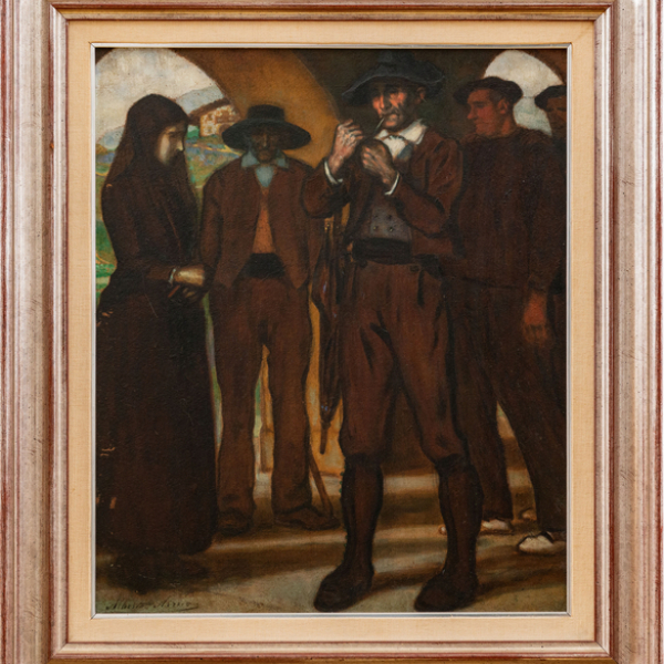 "Tipos Arratianos" ALBERTO ARRUE (Bilbao, 1878 -1944)