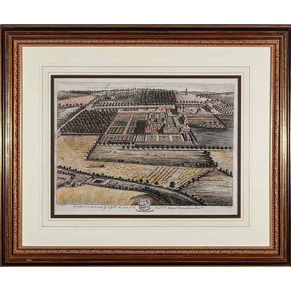 Johannes Kip seg&uacute;n Leonard Knyff "Vistas de palacios ingleses"