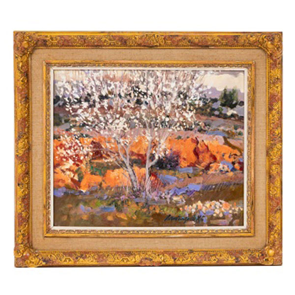 PHILIPPE MONTEAGUDO DUC  (París 1936-Fuentealbilla Albacete 2016) "El almendro en la grieta"