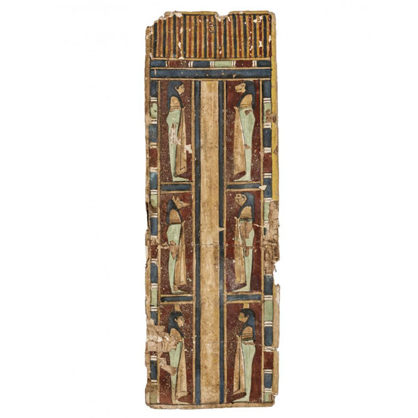 Cartonaje de momia Antiguo Egipto. Baja Época-Periodo Ptlomaico, 664-32 a.C