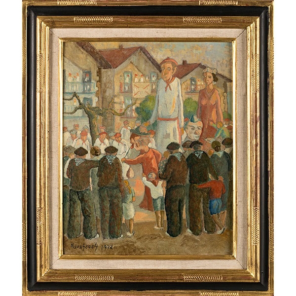 Juan Mari Navascues (San Sebastian) "Gigantes y cabezudos"