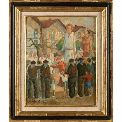 Juan Mari Navascues (San Sebastian) "Gigantes y cabezudos"