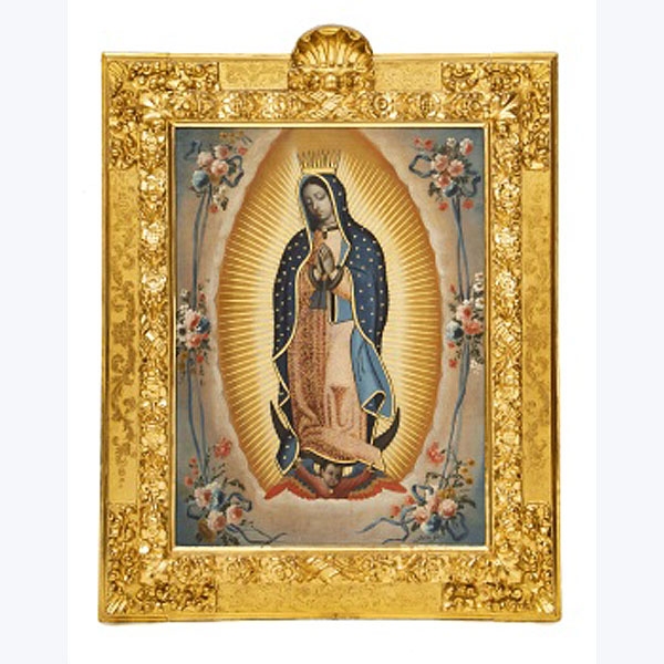 JUAN MANUEL DE ÁVILA  (act. 1753 - 1765) &quot;Virgen de Guadalupe &quot;