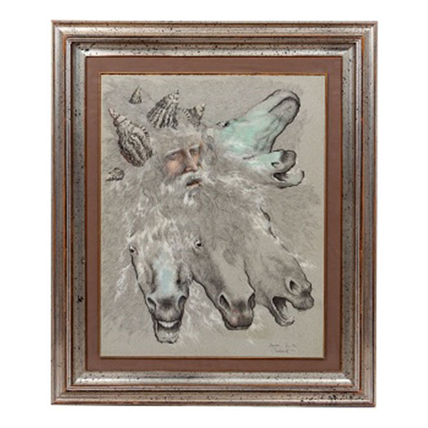 LUIS XUBERO  (Calahorra, La Rioja 1944) "Poseidón. La Ola"