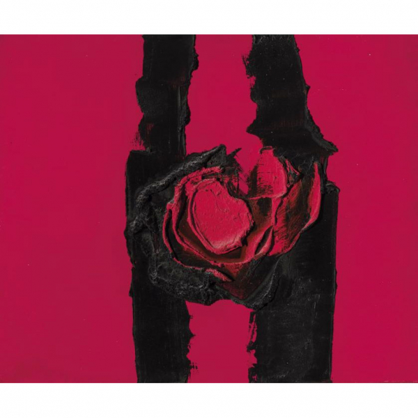 Luis Feito (1929 - 2021) "258-B (1961)". Óleo sobre lienzo.