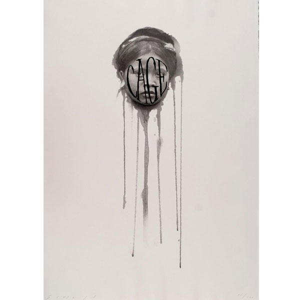 Jaume Plensa (1955).  "Arcano (2007)". Aguafuerte y litografía sobre papel Somerset. Firmado