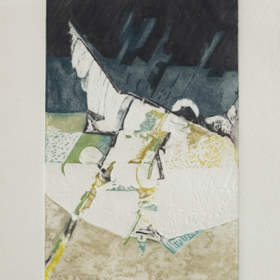 "Composici&oacute;n"  LUCIO MU&Ntilde;OZ (Madrid, 1929-1998) 