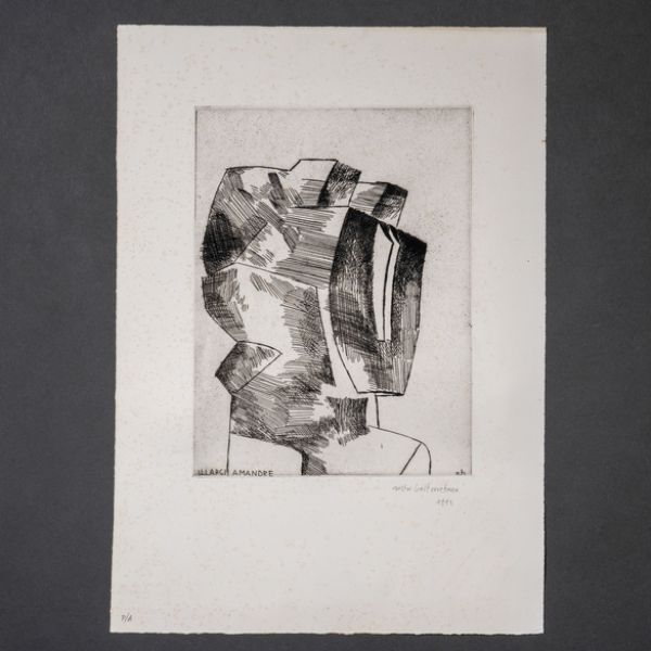 "Illargi amandre"   NESTOR BASTERRECHEA (Bermeo, 1924-Hondarrib&iacute;a, 2014)