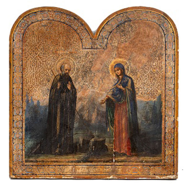 Escuela Europea  (S. XVIII) "Virgen María y San José"