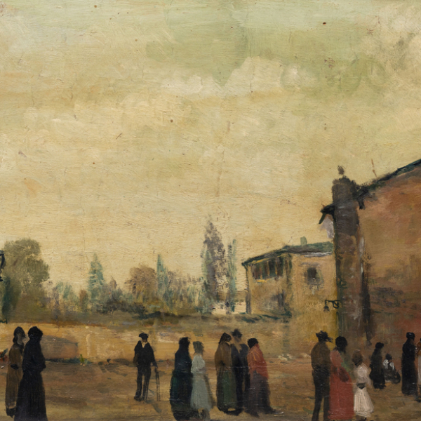 &quot;La Ermita&quot;  RICARDO BAROJA (Minas de Ríotinto, 1871-1953)   