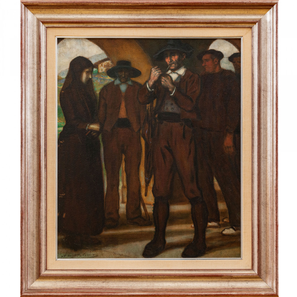 "Tipos Arratianos"  ALBERTO ARRUE (Bilbao, 1878 - 1944) 