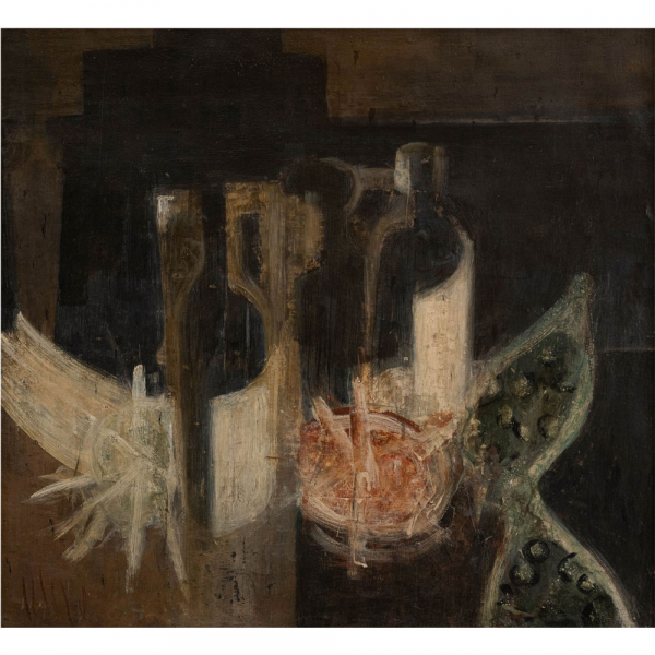 "Bodeg&oacute;n "  PANCHO COSSIO(Cuba, 1894-Alicante, 1970).  