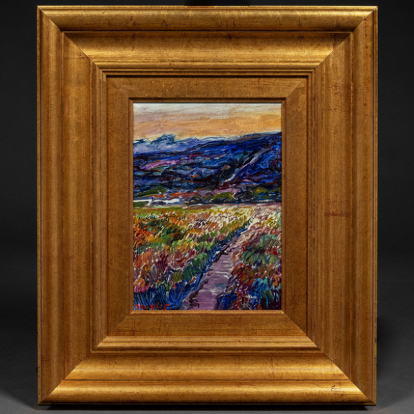 "Paisaje"  JES&Uacute;S MONTES IRIBARREN (Ir&uacute;n, 1940)