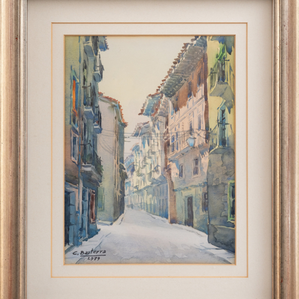 "Calle Mayor"  CARMELO BASTERRA (Vitoria, 1925)