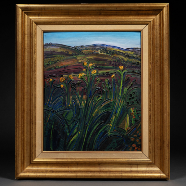 "Paisaje"  JES&Uacute;S MONTES IRIBARREN (Ir&uacute;n, 1940)