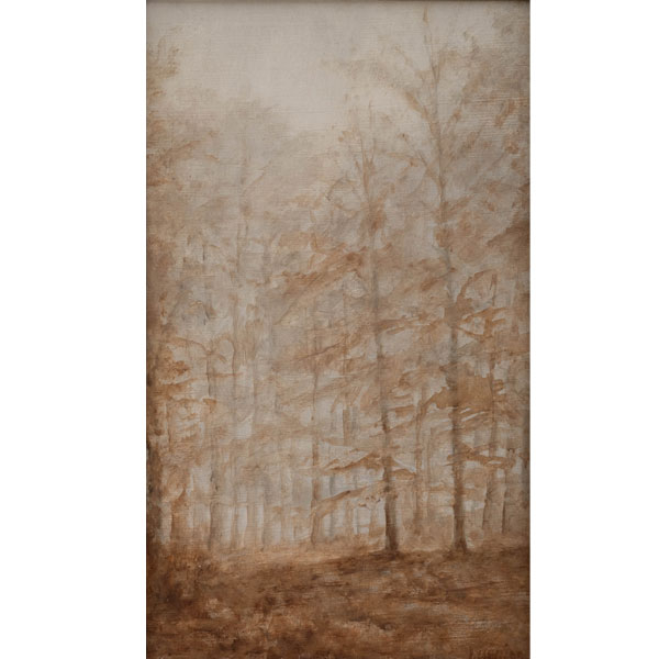 "Bosque" GONZALO CHILLIDA (San Sebasti&aacute;n, 1926-2008). &Oacute;leo/Lienzo.