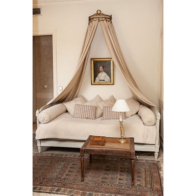 Cama francesa estilo Luis XVI, S.XIX