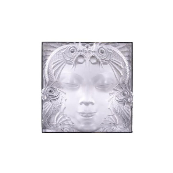 LALIQUE PARIS. Masque de femme plaf&oacute;n. 