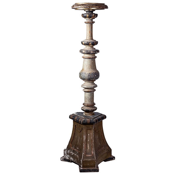 Hachero de madera torneada S.XVIII