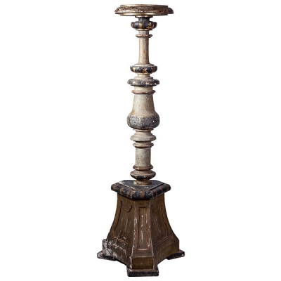 Hachero de madera torneada S.XVIII