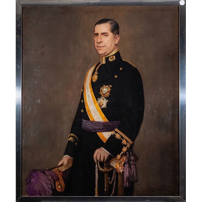Elias Salaverr&iacute;a Inchaurrandieta Retrato de caballero con uniforme