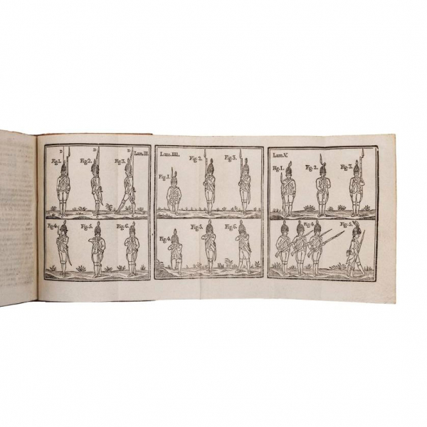 "PRONTUARIO PARA LA MILICIA NACIONAL.- que comprende el último relgmaneto de este cuerpo...." Valencia: Imp. de Domingo y Mompié, 1821.