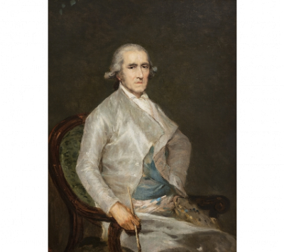 MARIANO FORTUNY Y MARSAL (Reus, Tarragona, 1838-Roma, 1874)  Retrato de Francisco Bayeu (copia de Goya) 