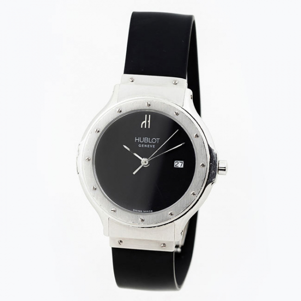 Reloj suizo cadete. HUBLOT mod Classic MDM n&ordm; 619028 (ref: B1404,1), en caja de acero 