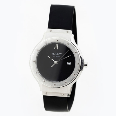 Reloj suizo cadete. HUBLOT mod Classic MDM n&ordm; 619028 (ref: B1404,1), en caja de acero 
