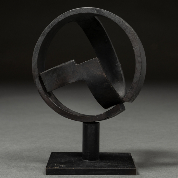 "Desocupación de la Esfera"  JORGE OTEIZA (Orio, 1908-San Sebastián, 2003) 